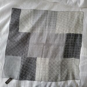 Vintage Signature Coach Silk Square Scarf